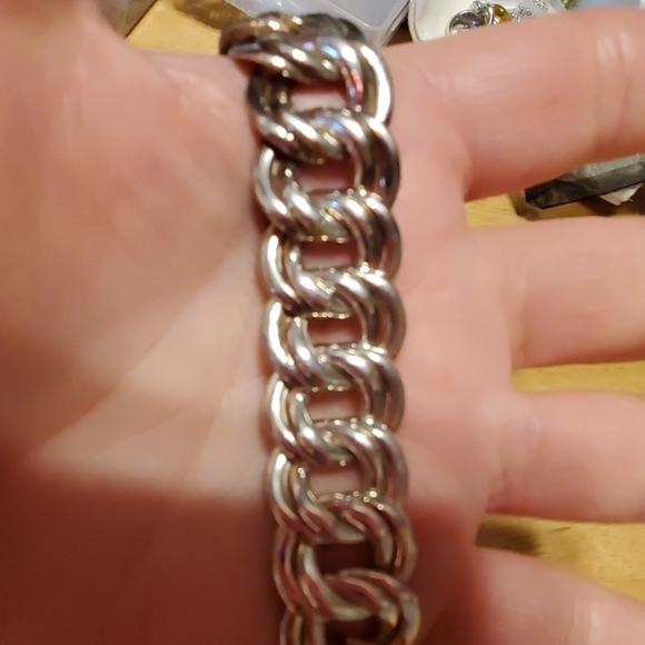 Silpada Choisest Link Sterling Bracelet B2906 - Picture 4 of 5